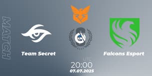 Team Secret VS Falcons Esport