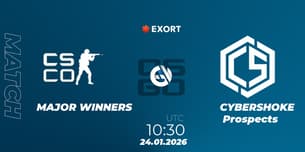 MAJOR WINNERS VS CYBERSHOKE Prospects MAJOR WINNERS VS CYBERSHOKE Prospects