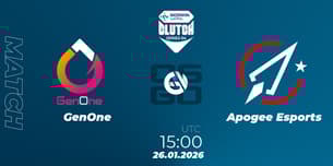 GenOne VS Apogee Esports