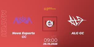 Nova Esports GC VS ALG GC Nova Esports GC VS ALG GC