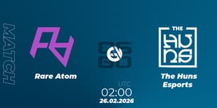 Rare Atom VS The Huns Esports