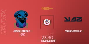 Blue Otter GC VS YDZ Black