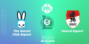The Secret Club Esport VS Honvéd Esport