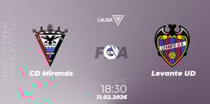 CD Mirandés VS Levante UD
