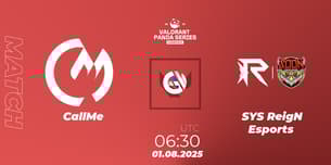 CallMe VS SYS ReigN Esports