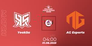 YeakSa VS AG Esports