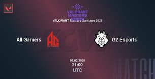 All Gamers VS G2 Esports