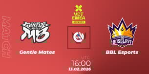 Gentle Mates VS BBL Esports