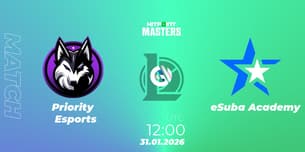 Priority Esports VS eSuba Academy Priority Esports VS eSuba Academy