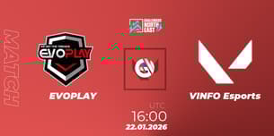 EVOPLAY VS VINFO Esports