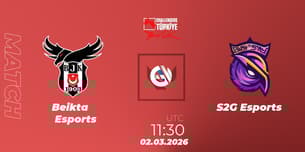 Beşiktaş Esports VS S2G Esports Beşiktaş Esports VS S2G Esports