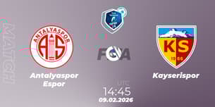 Antalyaspor Espor VS Kayserispor