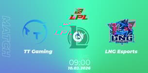 TT Gaming VS LNG Esports