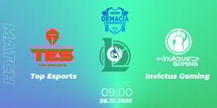 Top Esports VS Invictus Gaming