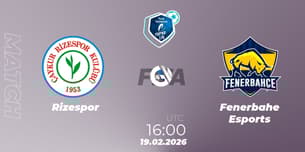 Rizespor VS Fenerbahçe Esports