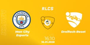 Man City Esports VS Dreifach-Reset