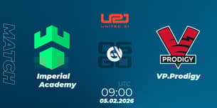 Imperial Academy VS VP.Prodigy