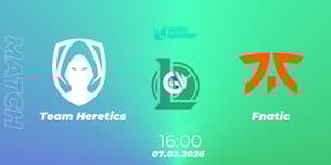 Team Heretics VS Fnatic