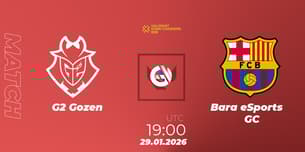 G2 Gozen VS Barça eSports GC