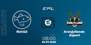 fish123 VS Kronjyllands Esport