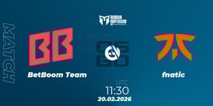 BetBoom Team VS fnatic