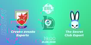 Crvena zvezda Esports VS The Secret Club Esport