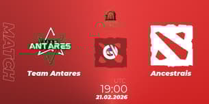 Team Antares VS Ancestrais