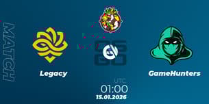 Legacy VS GameHunters