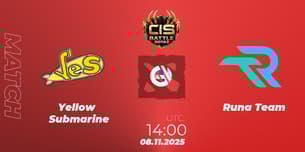 Yellow Submarine VS Runa Team