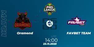 Oramond VS FAVBET TEAM