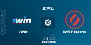 1WIN VS UNITY Esports