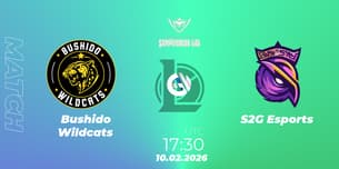 Bushido Wildcats VS S2G Esports