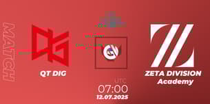 QT DIG VS ZETA DIVISION Academy
