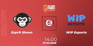Esprit Shōnen VS WIP Esports