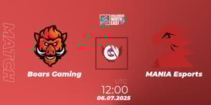 Boars Gaming VS MANIA Esports Boars Gaming VS MANIA Esports