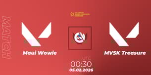 Maui Wowie VS MVSK Treasure