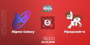 Nigma Galaxy  VS Pipsqueak+4