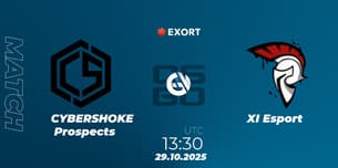 CYBERSHOKE Prospects VS XI Esport