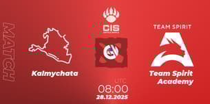 Kalmychata VS Team Spirit Academy