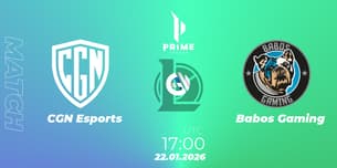 CGN Esports VS Babos Gaming CGN Esports VS Babos Gaming