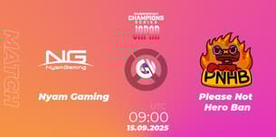 Nyam Gaming VS Please Not Hero Ban