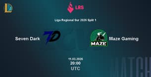 Seven Dark VS Maze Gaming