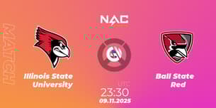 Illinois State University VS Ball State Red Illinois State University VS Ball State Red