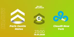 Paris Gentle Mates VS Cloud9 New York Paris Gentle Mates VS Cloud9 New York