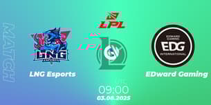 LNG Esports VS EDward Gaming