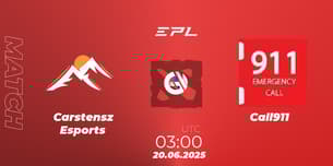 Carstensz Esports VS Call911 Carstensz Esports VS Call911