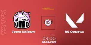 Team Unicorn VS 101 Outlaws