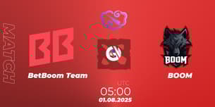 BetBoom Team VS BOOM