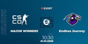 MAJOR WINNERS VS Endless Journey