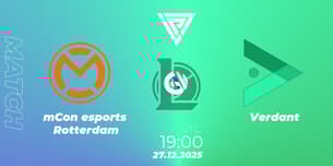 mCon esports Rotterdam VS Verdant